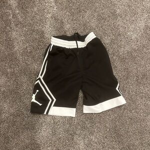 Jordan Black and White Kids' Shorts